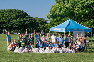 ビーチクリーンアップ